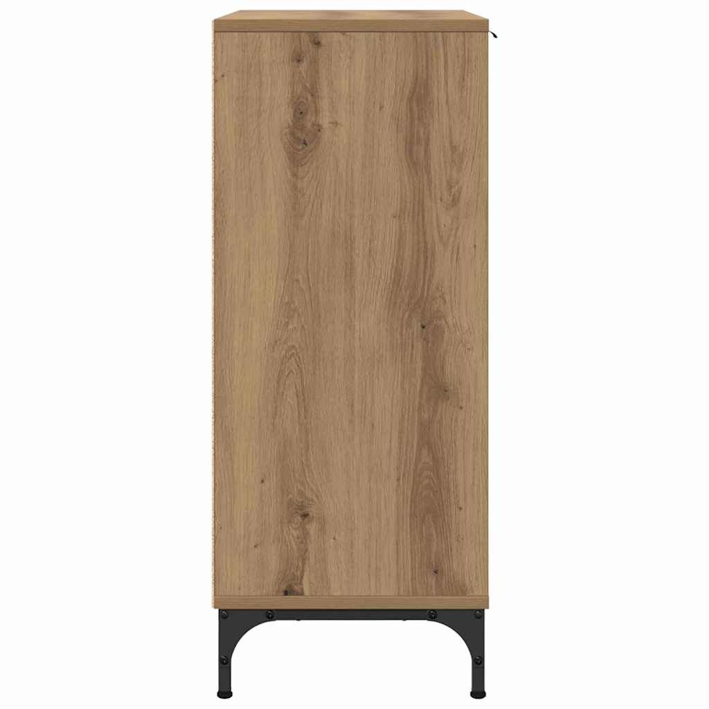 Sideboard Artisan-Eiche 69,5 x 33 x 82 cm Holzwerkstoff